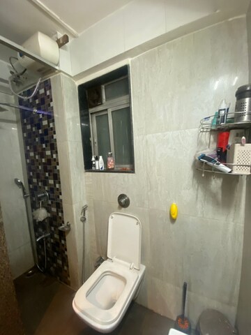 Bathroom in 3 BHK Apartment at Bhakti Heights Tilak Nagar, Tilak Nagar – for Rent