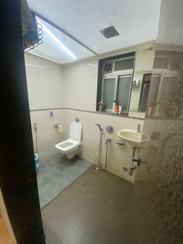 Bathroom in 3 BHK Apartment at Bhakti Heights Tilak Nagar, Tilak Nagar – for Rent