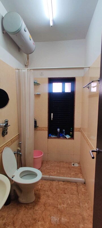 Bathroom in 1 BHK Apartment at Neelganga Apartment, Lower Parel – for Rent