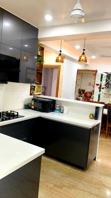 Kitchen in 3 BHK Apartment at Azeagaia Botanica, Vrindavan Yojna – for Sale