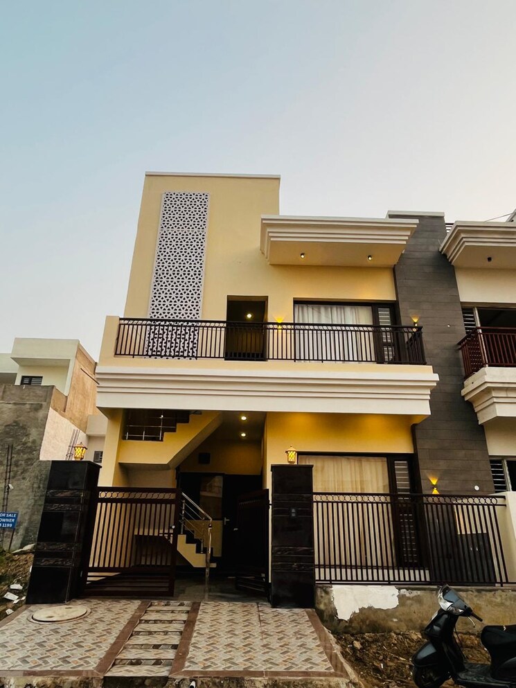 Exterior View, sector 124 4 Bedroom 112 Sq.Yd. Independent House In Sector 124 Mohali 8129433