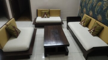 Living Room in 3 BHK Builder Floor at Peer Mucchalla – for Rent
