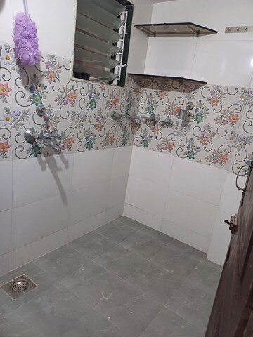 Bathroom in 1 BHK Apartment at Ghansoli – for Rent
