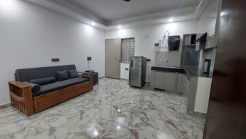 Living Room in 1 BHK Builder Floor at Sector 45 – for Rent