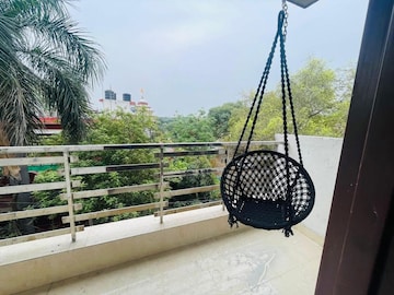 Balcony in 1 BHK Builder Floor at Saket – for Rent