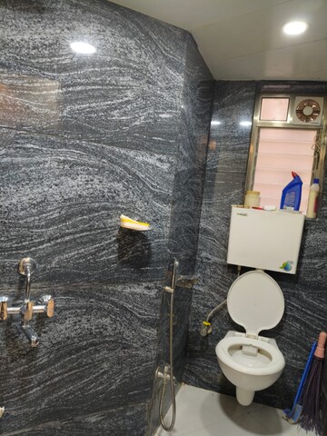 Bathroom in 1 BHK Apartment at Adarsh Nagar Society, Worli – for Rent
