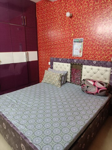 Bedroom in 3 BHK Builder Floor at Dhakoli Village – for Rent