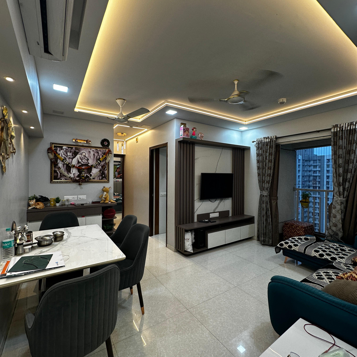 2 BHK + Pooja Room Apartment For Sale in Lodha Amara Tower 6 and 22