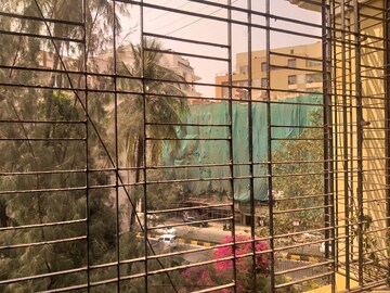 Balcony in 3 BHK Apartment at Valencia Apartment Juhu, Juhu – for Rent