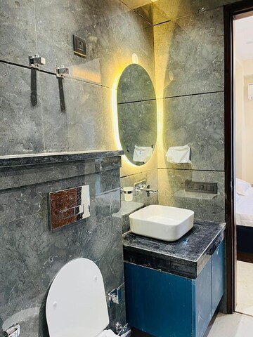 Bathroom in 1 BHK Builder Floor at Cosmos Floors, Sector 52 – for Rent