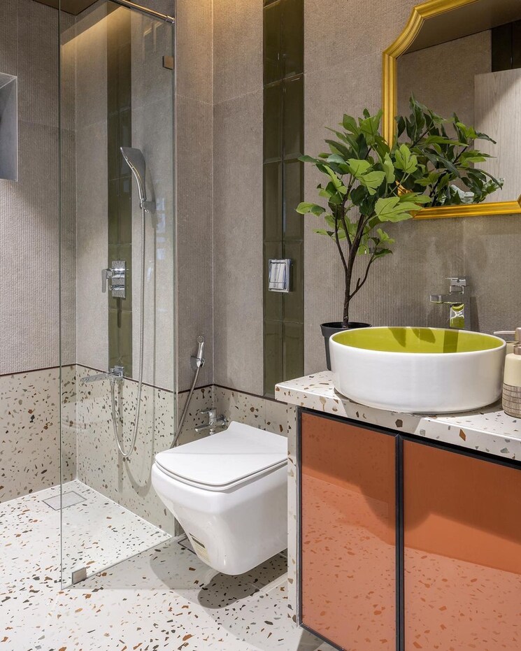 Bathroom, marvel-brisa 3 Bedroom 1277 Sq.Ft. Apartment In Baner Pune 8129663