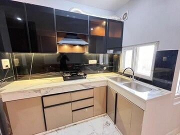 Kitchen in 2 BHK Builder Floor at Freedom Fighters Enclave – for Rent
