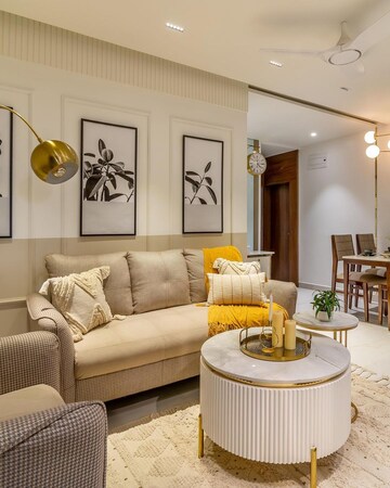Living Room in 3 BHK Apartment at Kolte Patil 24K Glitterati 2, Pimple Nilakh – for Sale