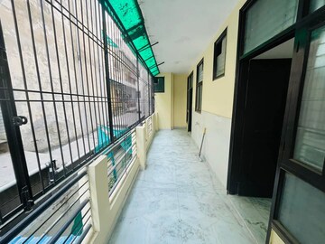 Balcony in 3 BHK Builder Floor at Srishti Greenfield Homes, Green Fields Colony – for Sale