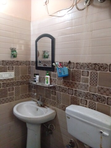 Bathroom in 1 BHK Builder Floor at Kharar Landran Road – for Rent