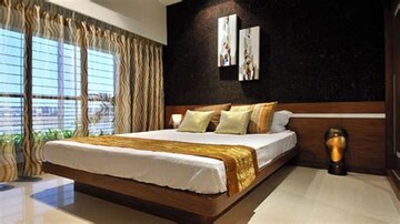 Bedroom in 2 BHK Apartment at Ekta Parks Ville, Virar West – for Rent