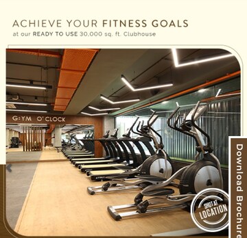 Gym in 3 BHK Apartment at Ekta Tripolis, Goregaon West – for Sale