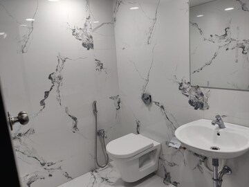 Bathroom in  Office Space at Options Primo, Chakala – for Rent