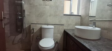 Bathroom in 3 BHK Apartment at Sushma Chandigarh Grande, Lohgarh – for Rent