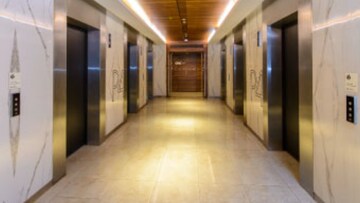 Building Lobby in  Office Space at Omkar The Summit Business Bay, Andheri East – for Rent