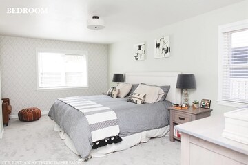 Bedroom in 3 BHK Apartment at Majestique Marbella Phase 1, Kharadi – for Rent