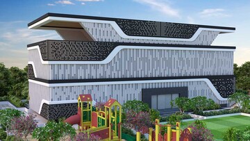 3 BHK Apartment – Exterior View View at Majestique Marbella Phase 1, Kharadi - for Rent