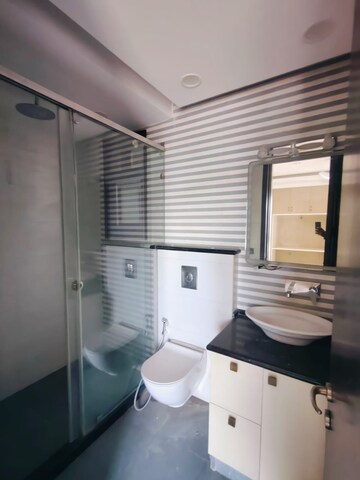 Bathroom in 3 BHK Builder Floor at New Friends Colony – for Rent