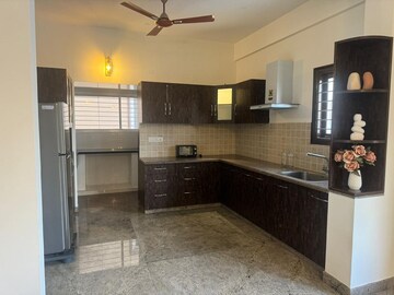 Kitchen in 3 BHK Apartment at Shanthi Nagar – for Rent