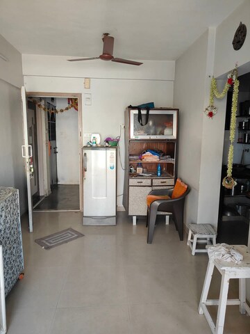 Living Room in 1 BHK Apartment at Ghansoli Sector 4 – for Rent