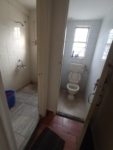 Bathroom in 1 BHK Apartment at Anand Nagar Park CHS, Kothrud – for Rent