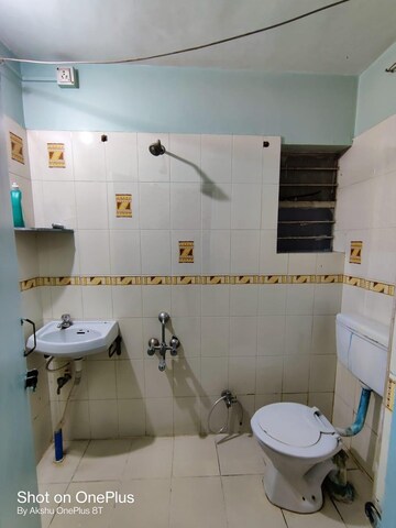 Bathroom in 1 BHK Apartment at Samarth Nagar, Wadgaon Sheri – for Rent