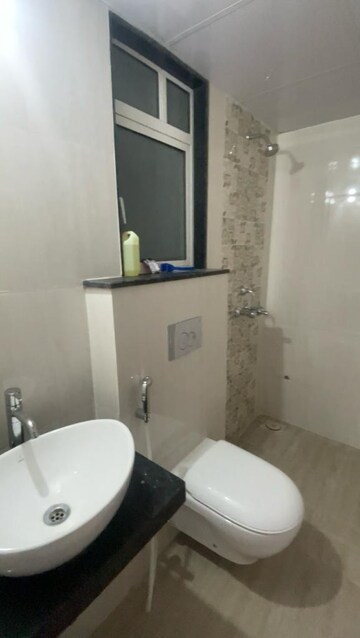 Bathroom in 1 BHK Apartment at JP North Barcelona, Mira Road – for Rent