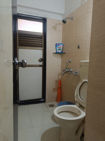 Bathroom in 2 BHK Apartment at Hiranandani Estate Jasper, Ghodbunder Road – for Rent