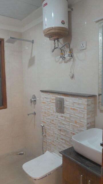 Bathroom in 3 BHK Builder Floor at Vipul World Floors, Sector 48 – for Rent