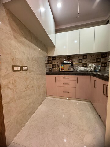 Kitchen in 3 BHK Builder Floor at Palm Residency Chhatarpur, Chattarpur – for Rent