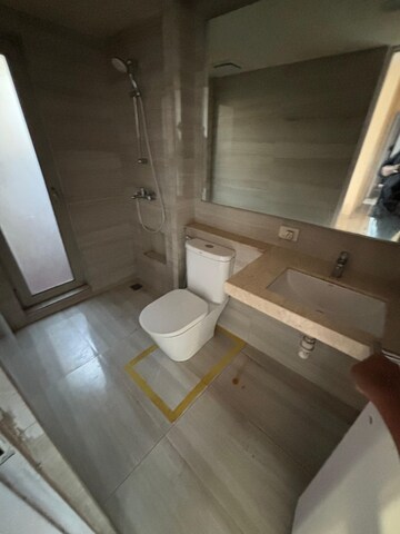 Bathroom in 2 BHK Apartment at Bhoomi Acres, Waghbil – for Rent