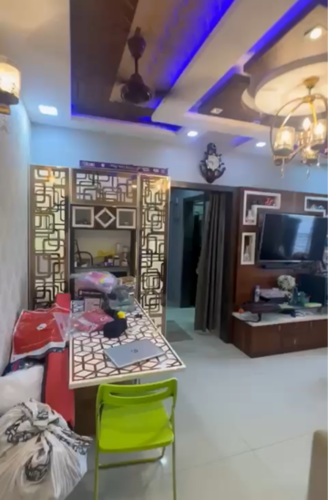 Living Room in 1 BHK Apartment at SMGK Associates Woods Platina, Jogeshwari West – for Rent