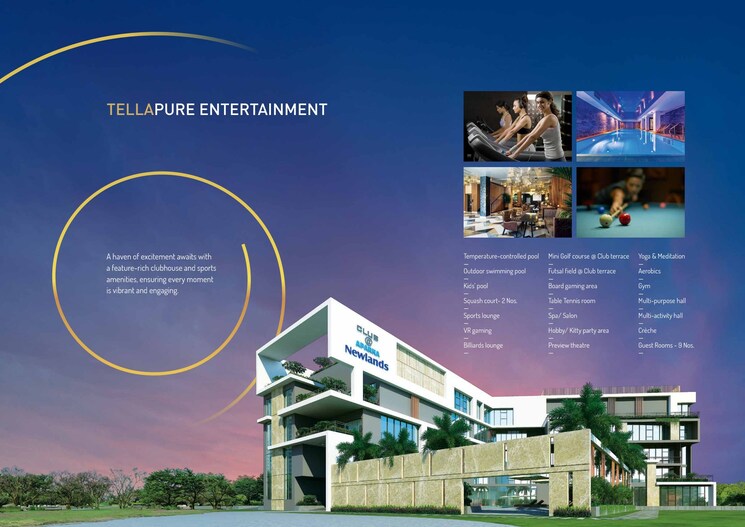 Exterior View, aparna-newlands 3 Bedroom 1974 Sq.Ft. Apartment In Tellapur Hyderabad 8130829