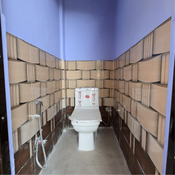Kitchen in 1 RK Builder Floor at Palm Residency Chhatarpur, Rajpur Khurd Extension – for Rent
