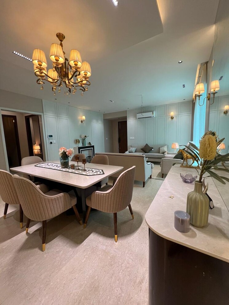 Living Room, international airport road 3.5 Bedroom 2650 Sq.Ft. Apartment In International Airport Road Zirakpur 8130852