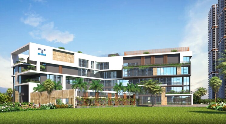 Exterior View, aparna-newlands 3 Bedroom 1863 Sq.Ft. Apartment In Tellapur Hyderabad 8130861