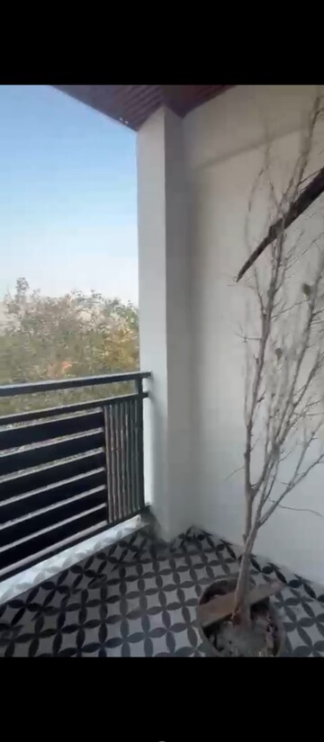 Balcony in 2 BHK Builder Floor at Vasant Kunj – for Rent