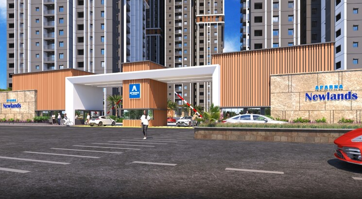 Exterior View, aparna-newlands 3 Bedroom 1690 Sq.Ft. Apartment In Tellapur Hyderabad 8130884