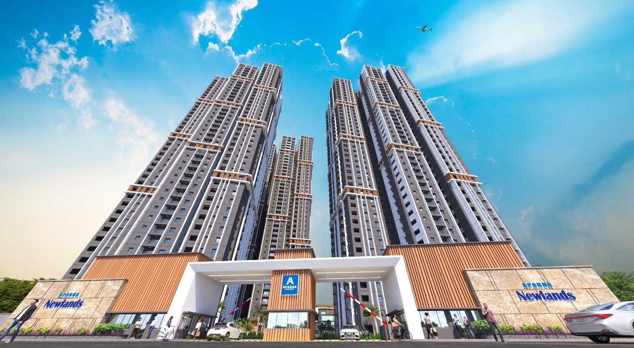 3 BHK + Pooja Room 1690 Sq.Ft. Apartment in Aparna Newlands