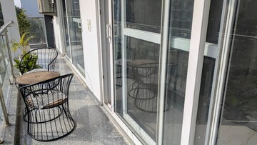 Balcony in 3 BHK Apartment at Sector 42 – for Rent