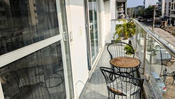 Balcony in 3 BHK Apartment at Sector 42 – for Rent