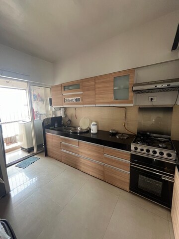 Kitchen in 3 BHK Apartment at Pride Aashiyana, Dhanori – for Rent