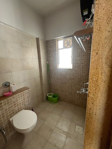 Bathroom in 3 BHK Apartment at Pride Aashiyana, Dhanori – for Rent