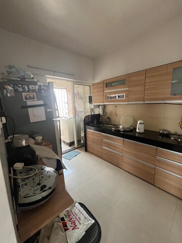 Kitchen in 3 BHK Apartment at Pride Aashiyana, Dhanori – for Rent