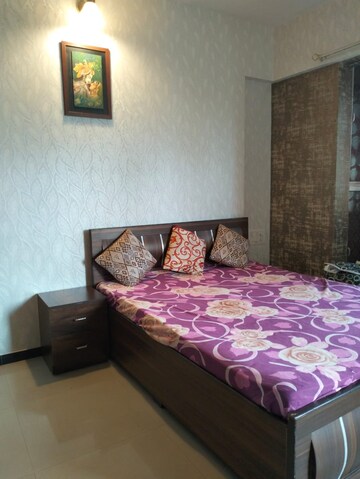 Bedroom in 2 BHK Apartment at Jaydeep Park, Majiwada – for Sale